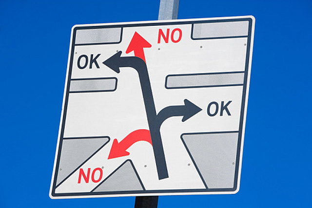 Funny Diagram Road Sign